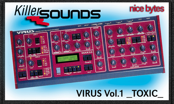 Product picture Synth Patches for Access VIRUS Synthesizer  System Exclusiv